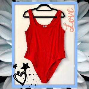 ✨SOLD✨Red Bodysuit